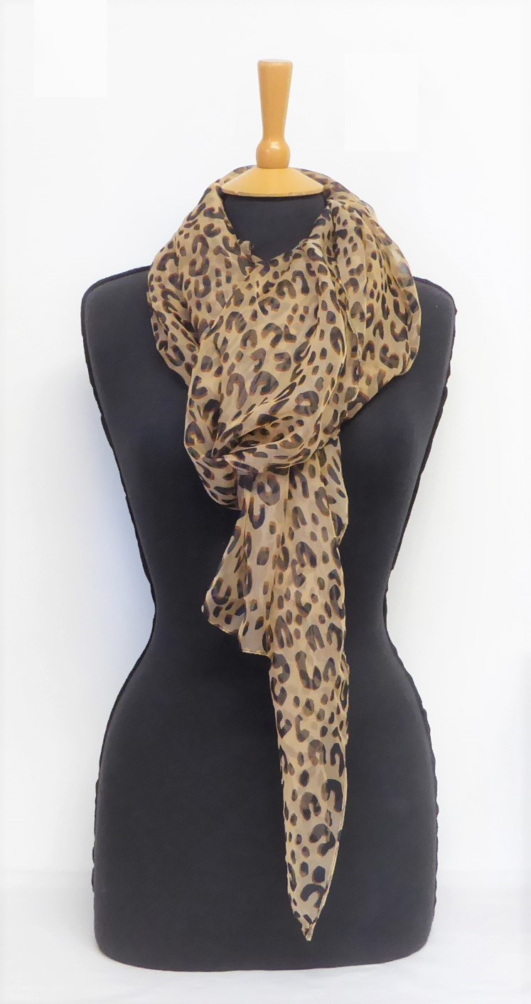 Animal Print Sarong or Scarf - Image 2