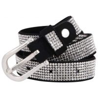 Diamante Wide Fashion Belt