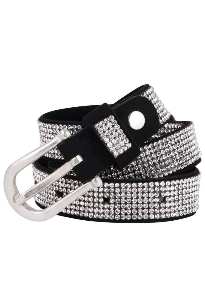 Diamante Wide Fashion Belt