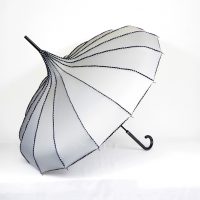 Grey Pagoda Parasol Brolly