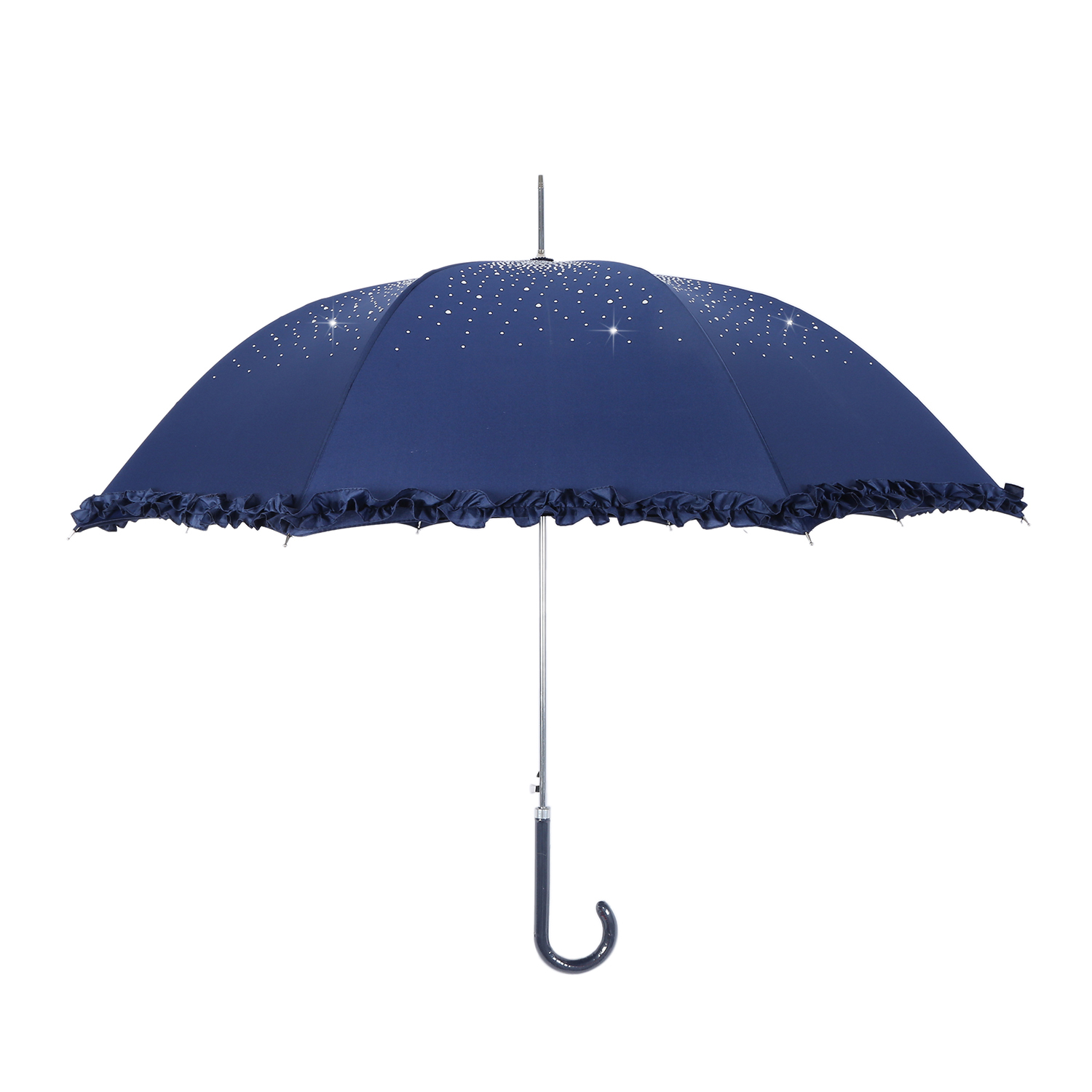 Navy Blue Diamond Brolly - Image 2