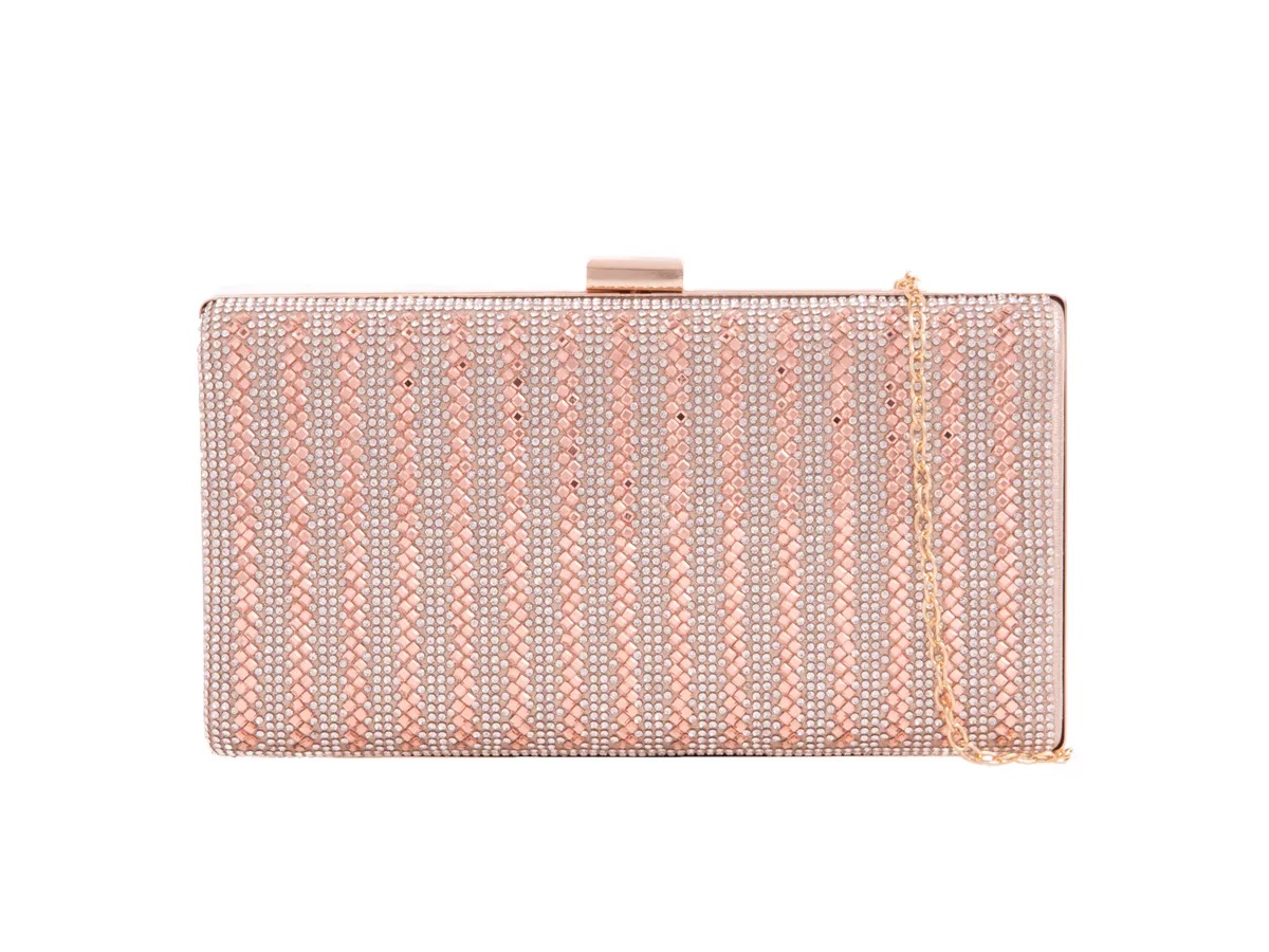 Diamante Sparkle Clutch Bag - Image 5