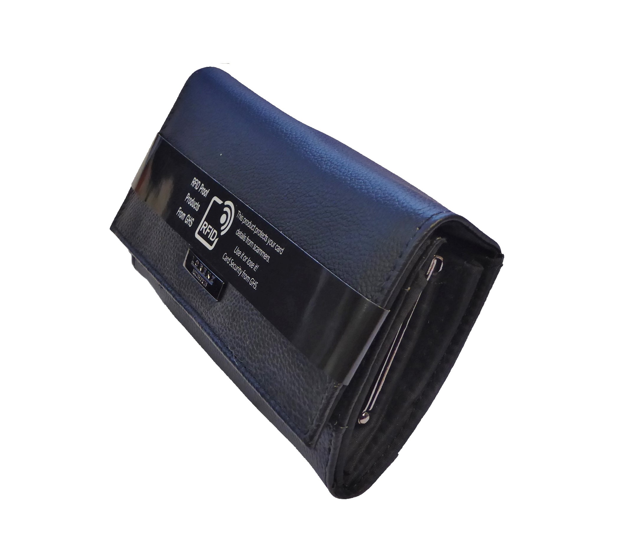 Large Leather RFID Purse - Image 4