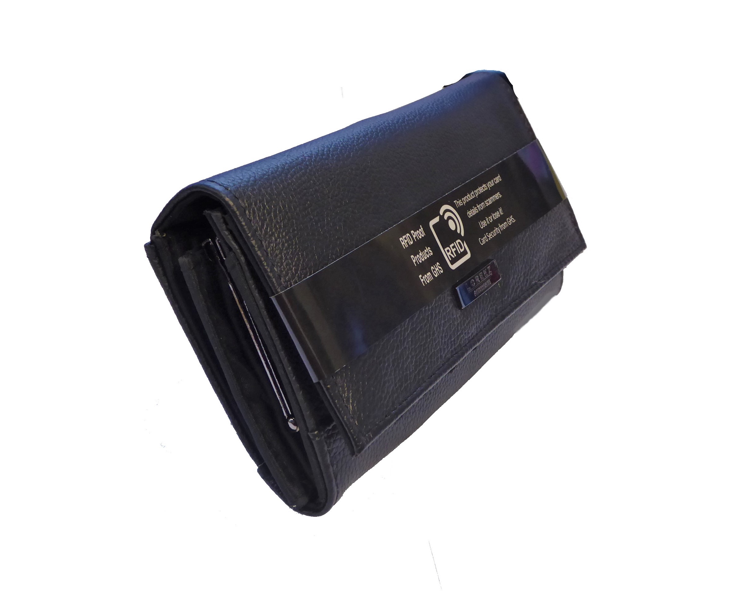 Large Leather RFID Purse - Image 5