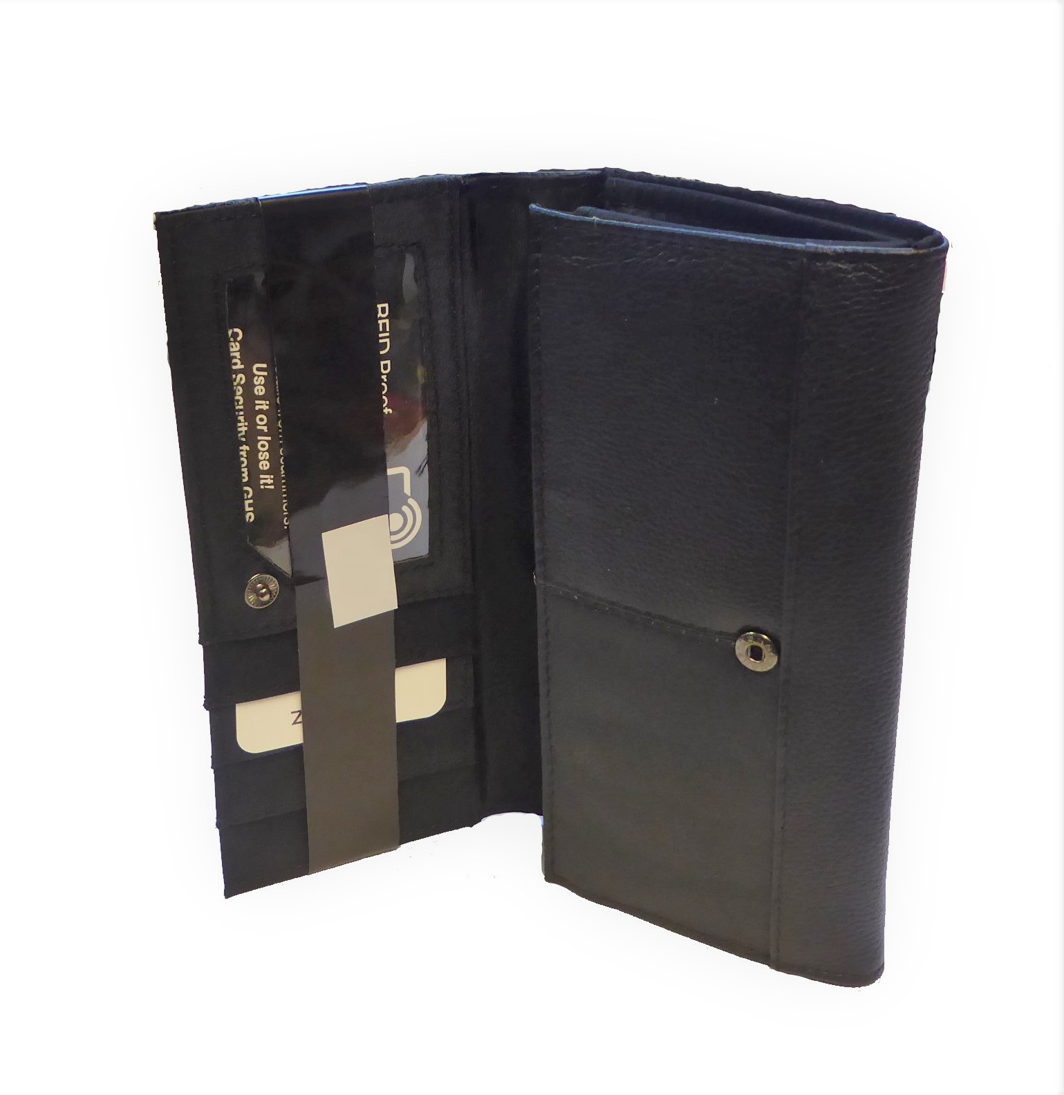 Large Leather RFID Purse - Image 7