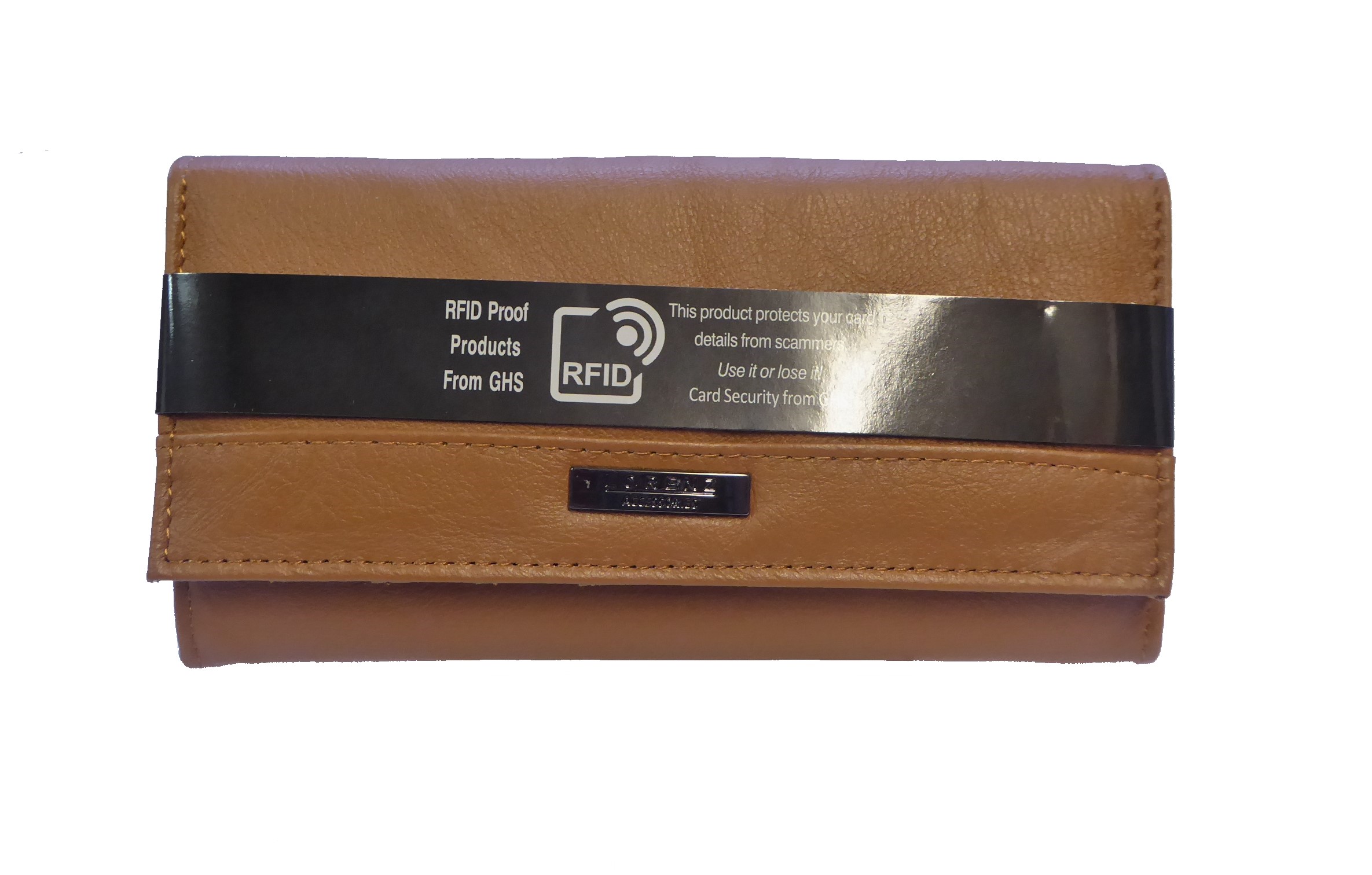 Large Leather RFID Purse - Image 3