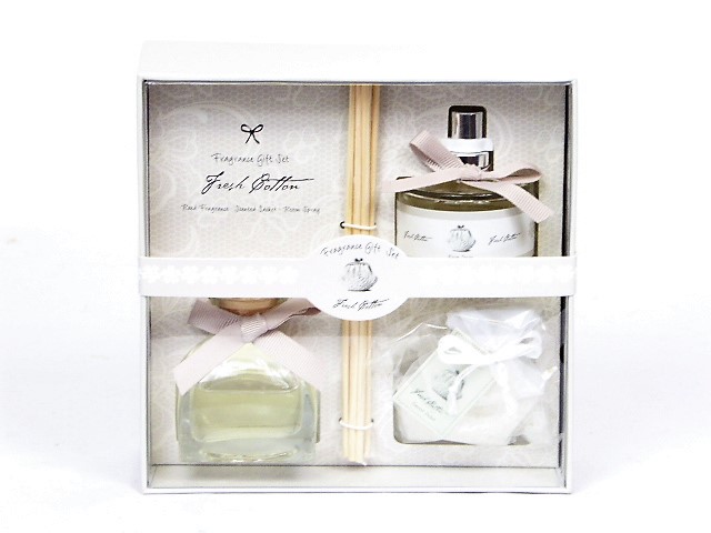 Fresh Cotton Fragrance Gift Set