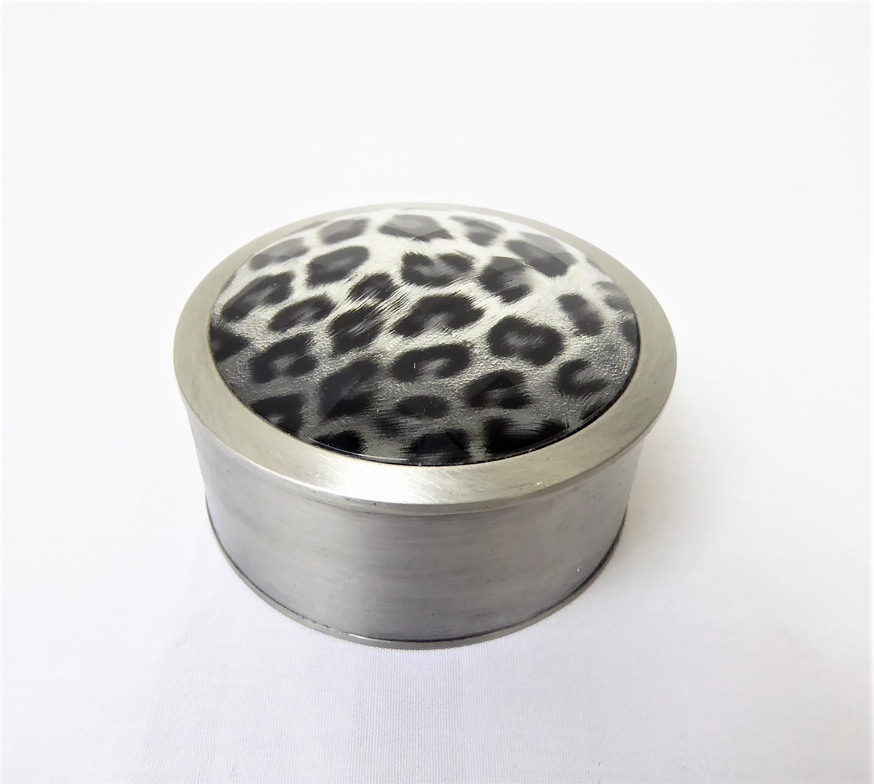 Leopard Print Trinket Box