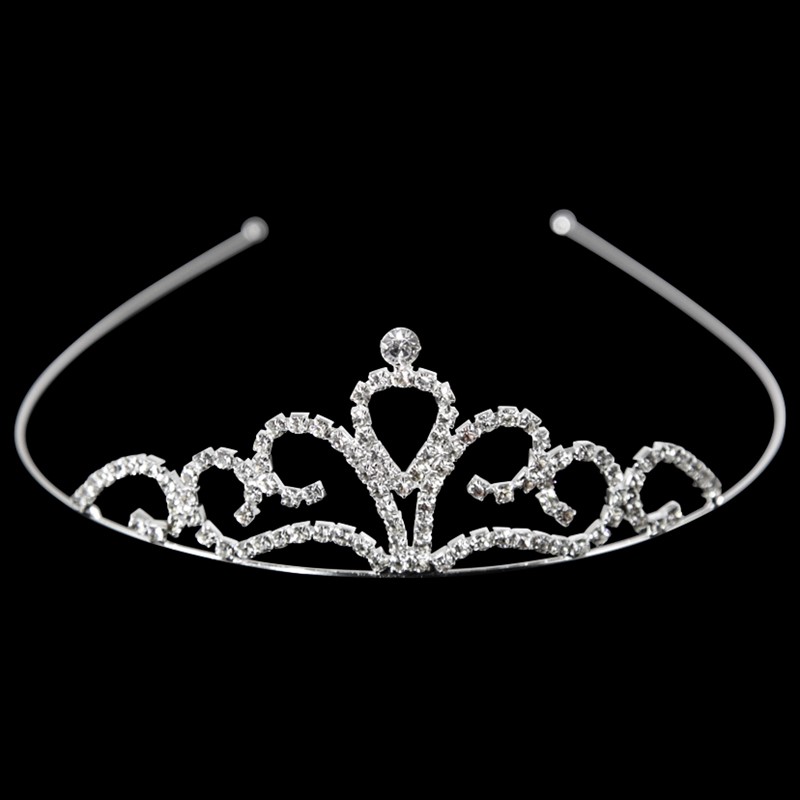 Silver Diamante Tiara