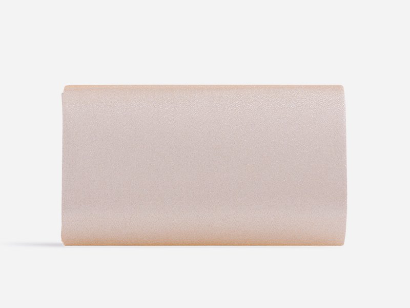 Pink Glitter Textured Clutch - Image 2