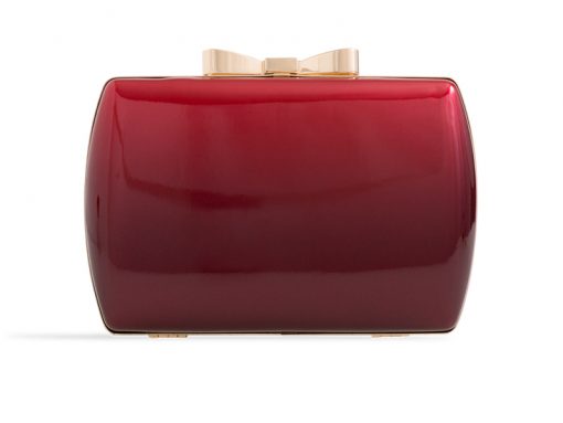 Red Patent Clutch Bag - Image 2