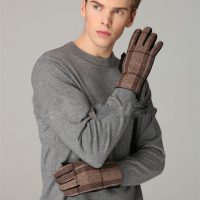 Douglas Brown Tartan Gloves