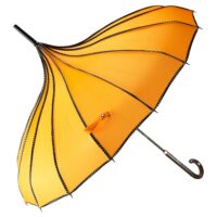 Orange Pagoda Brolly