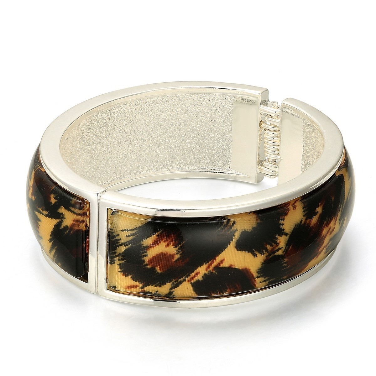 Brown Leopard Print Bangle