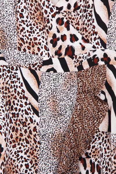 Leopard Print Maxi Dress - Image 3