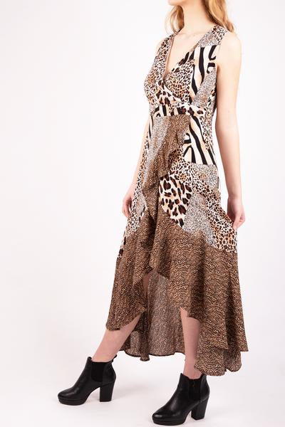 Leopard Print Maxi Dress - Image 2