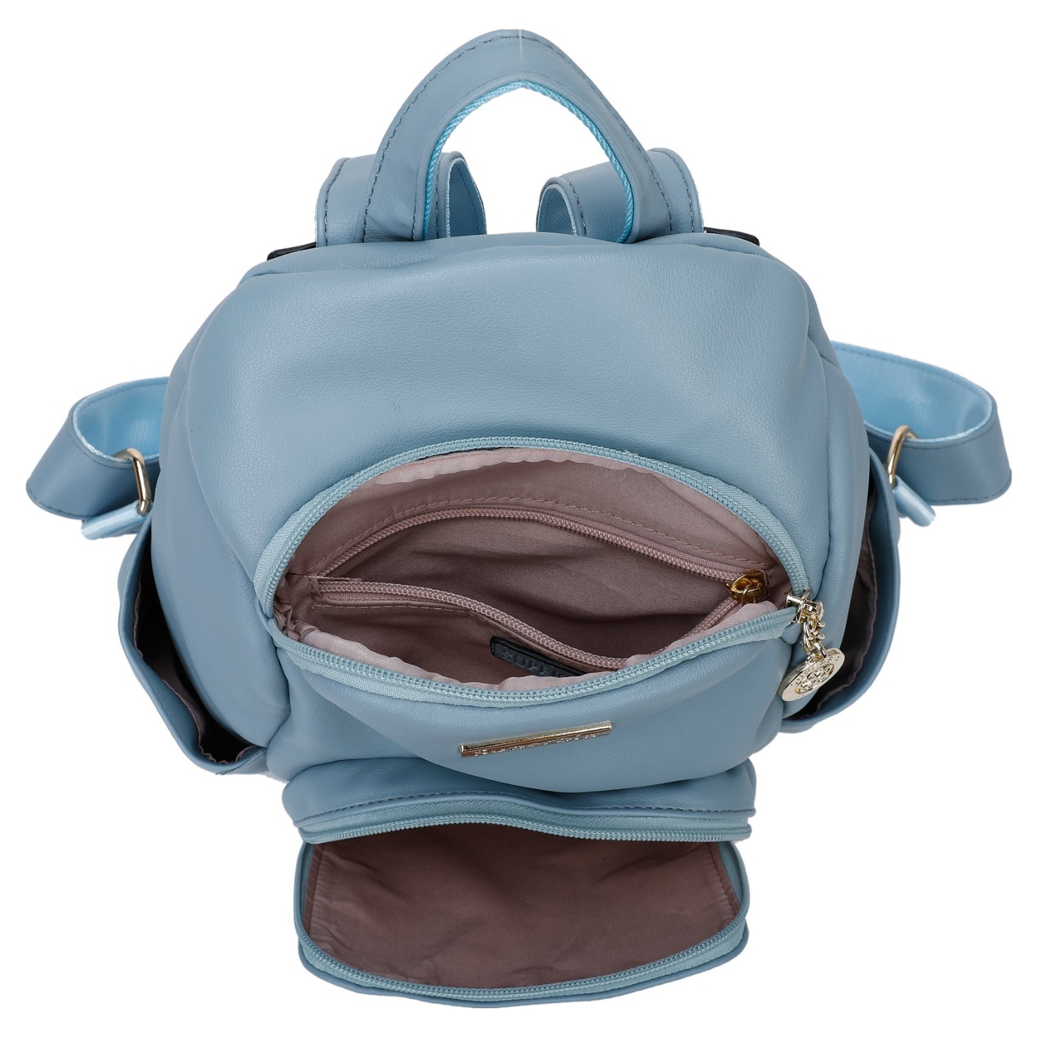 Faux Leather Anti-theft Backpack - Image 2