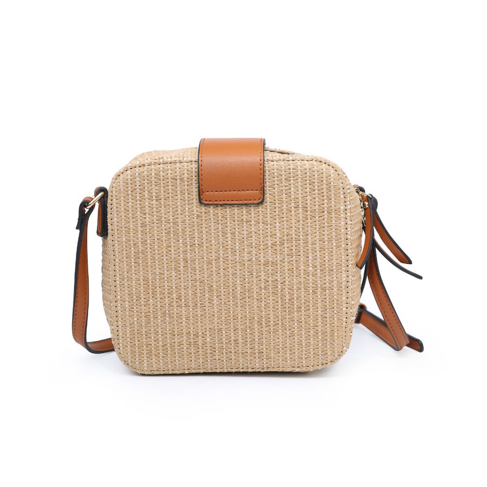 Beige Weaved Shoulder Bag - Image 2