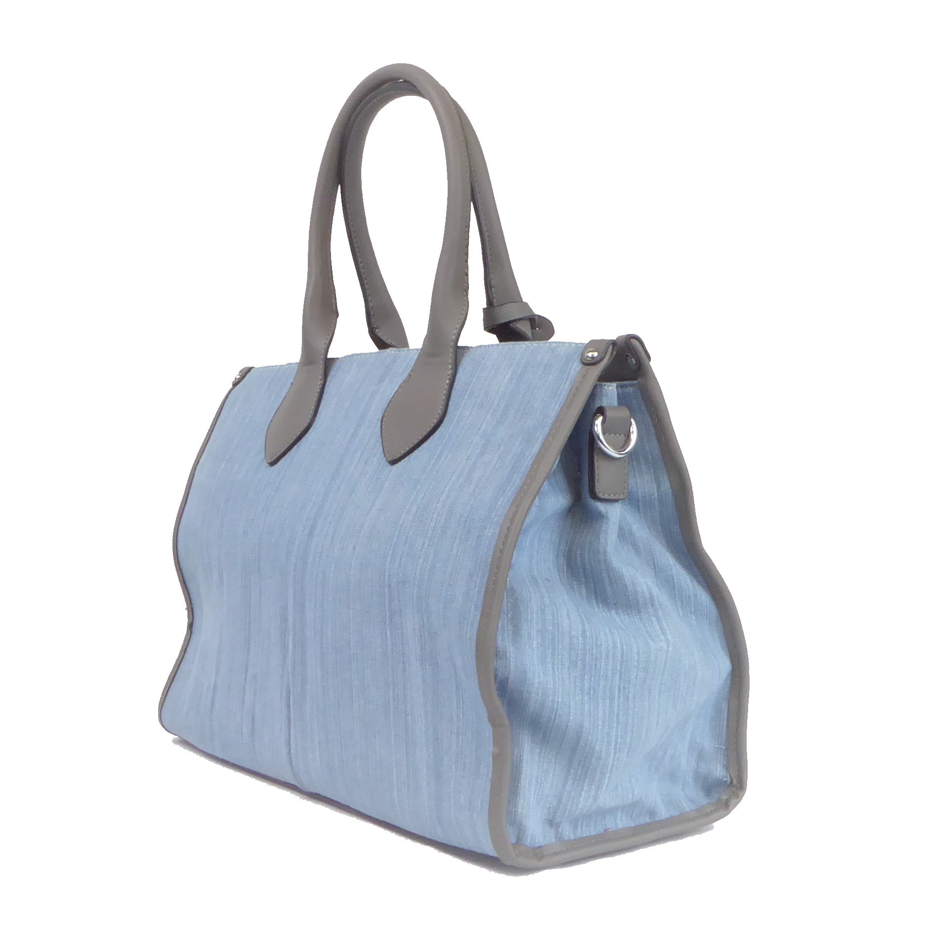 Blue Denim Jeans Handbag - Image 2