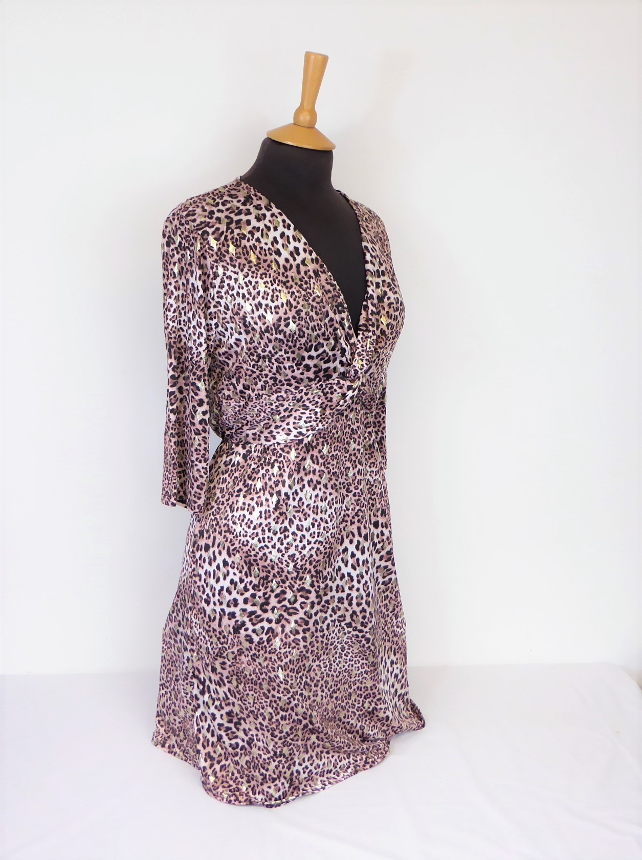 Pink Animal Print Dress - Image 8