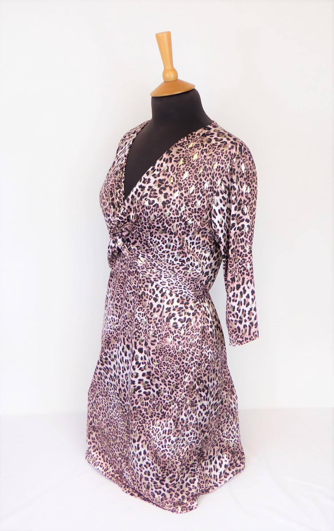 Pink Animal Print Dress - Image 6