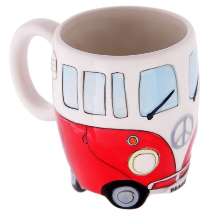 Orange Camper Van Mug - Image 8