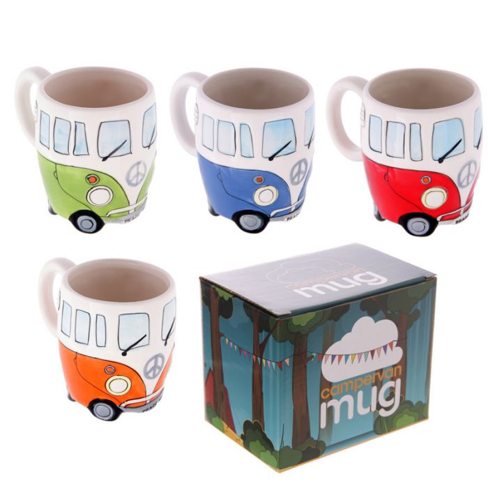 Orange Camper Van Mug - Image 5
