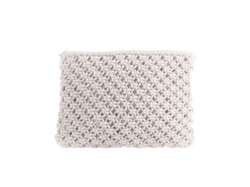 Cotton Crochet Clutch Bag - Image 3