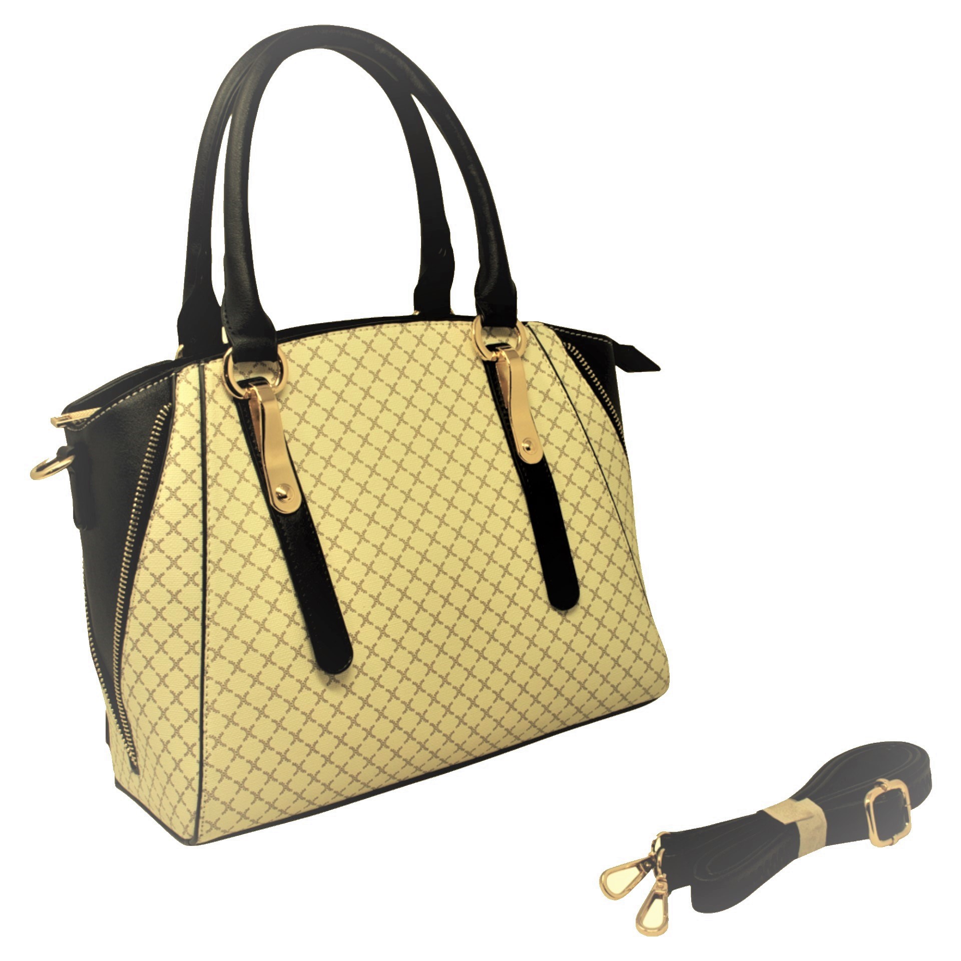 Beige Classy Tote Bag - Image 4