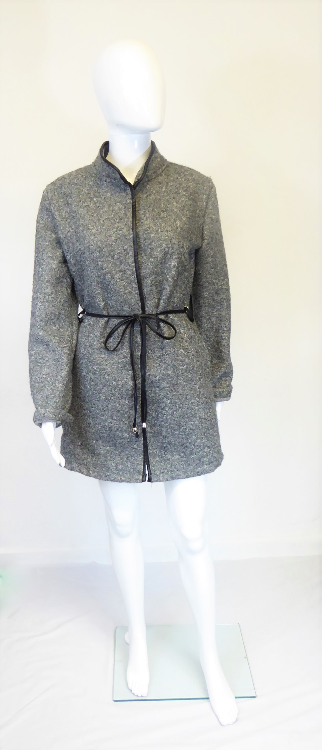 Grey Boucle Jacket