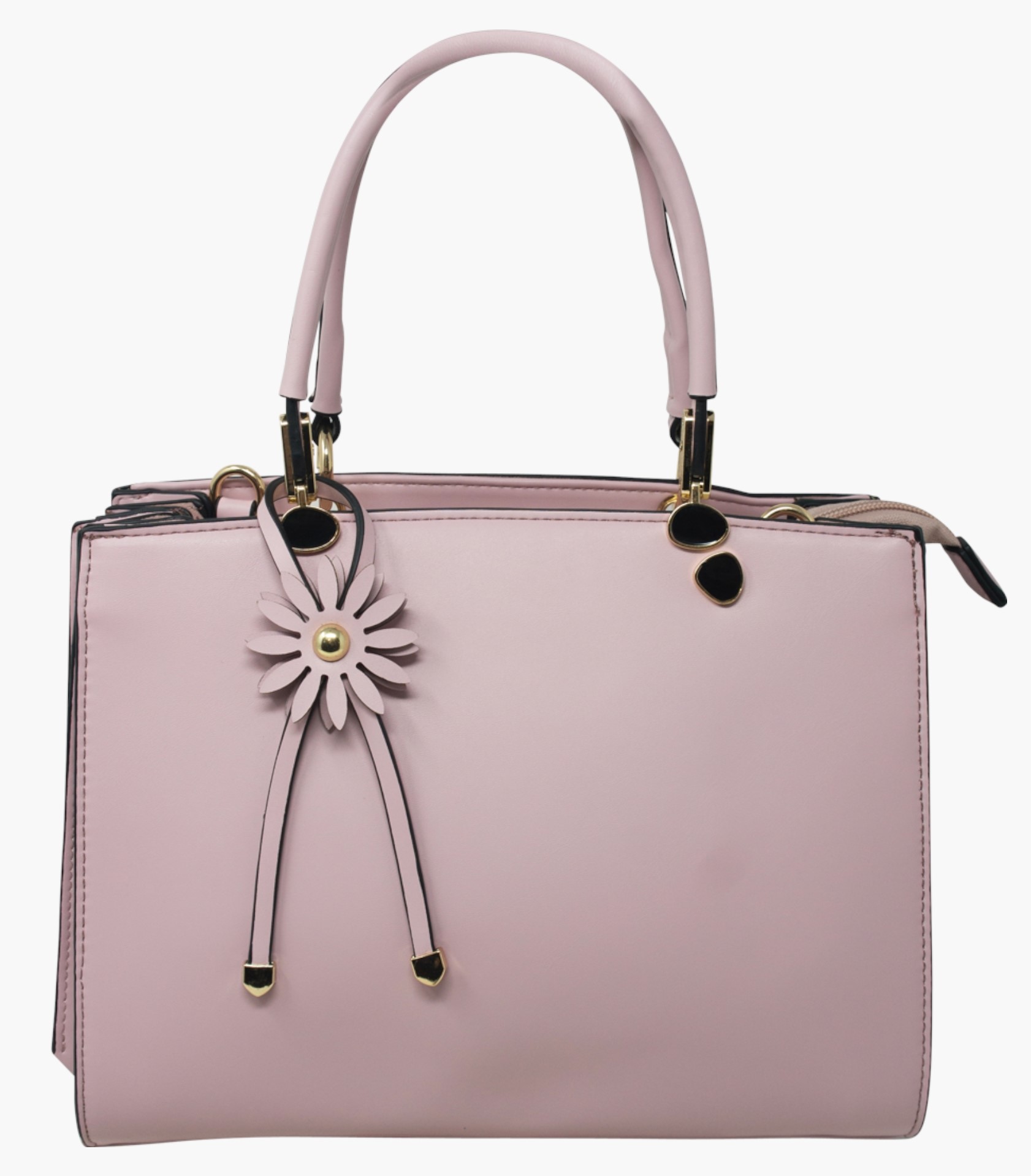 Pink Daisy Tote Handbag
