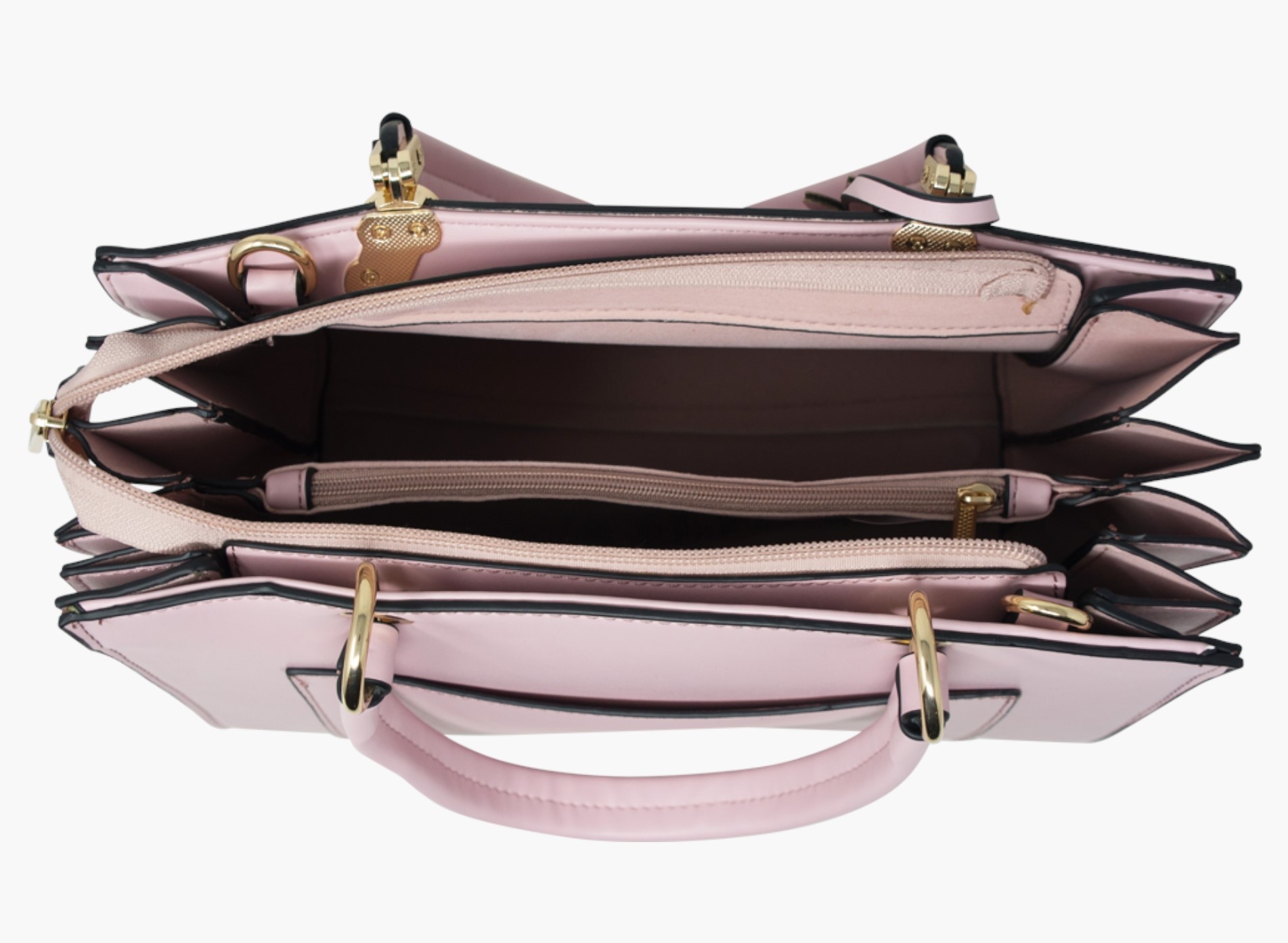 Pink Daisy Tote Handbag - Image 4