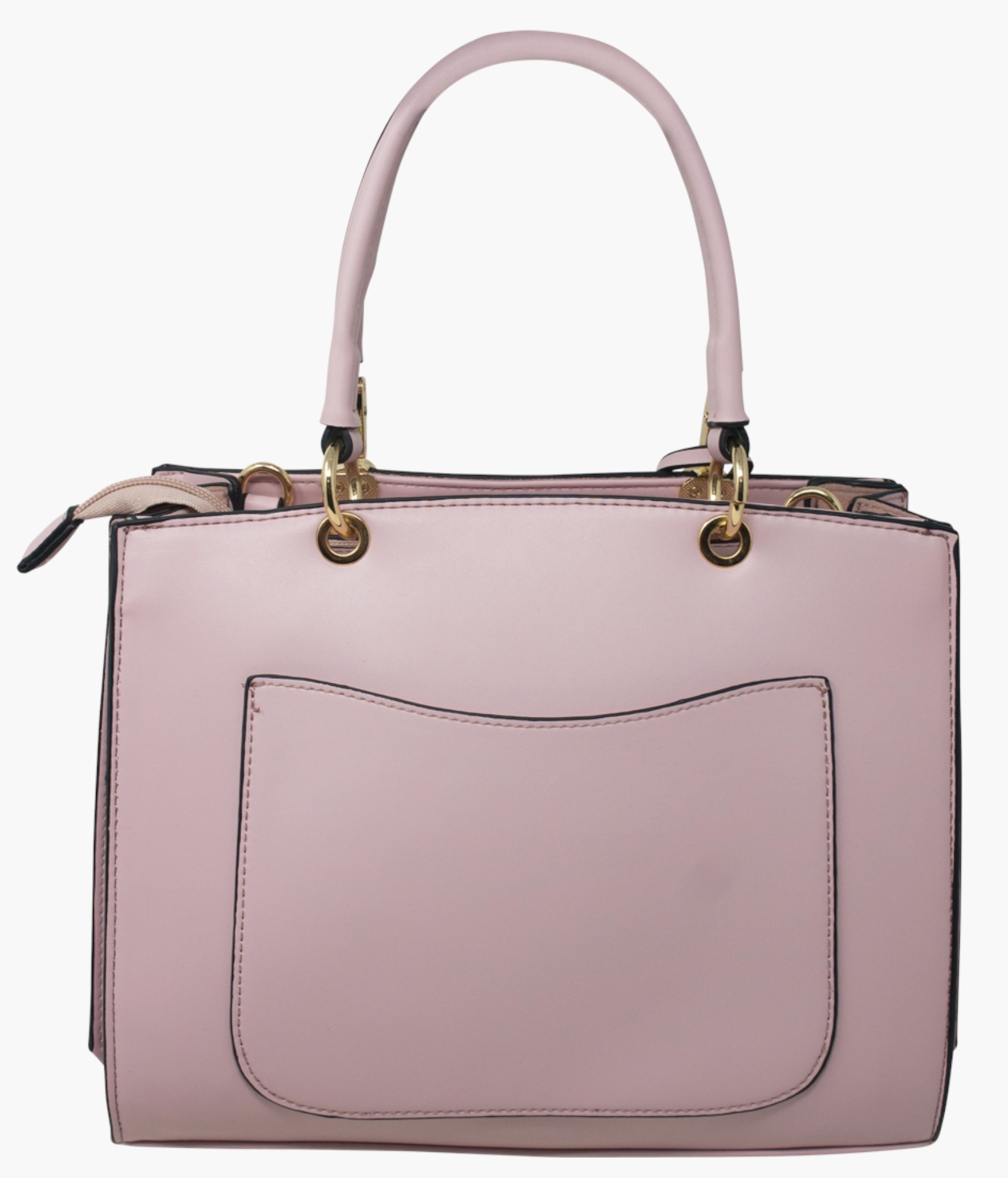 Pink Daisy Tote Handbag - Image 3