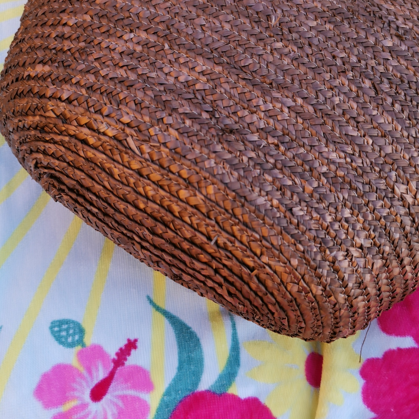 Chocolate Straw Bag - Image 3
