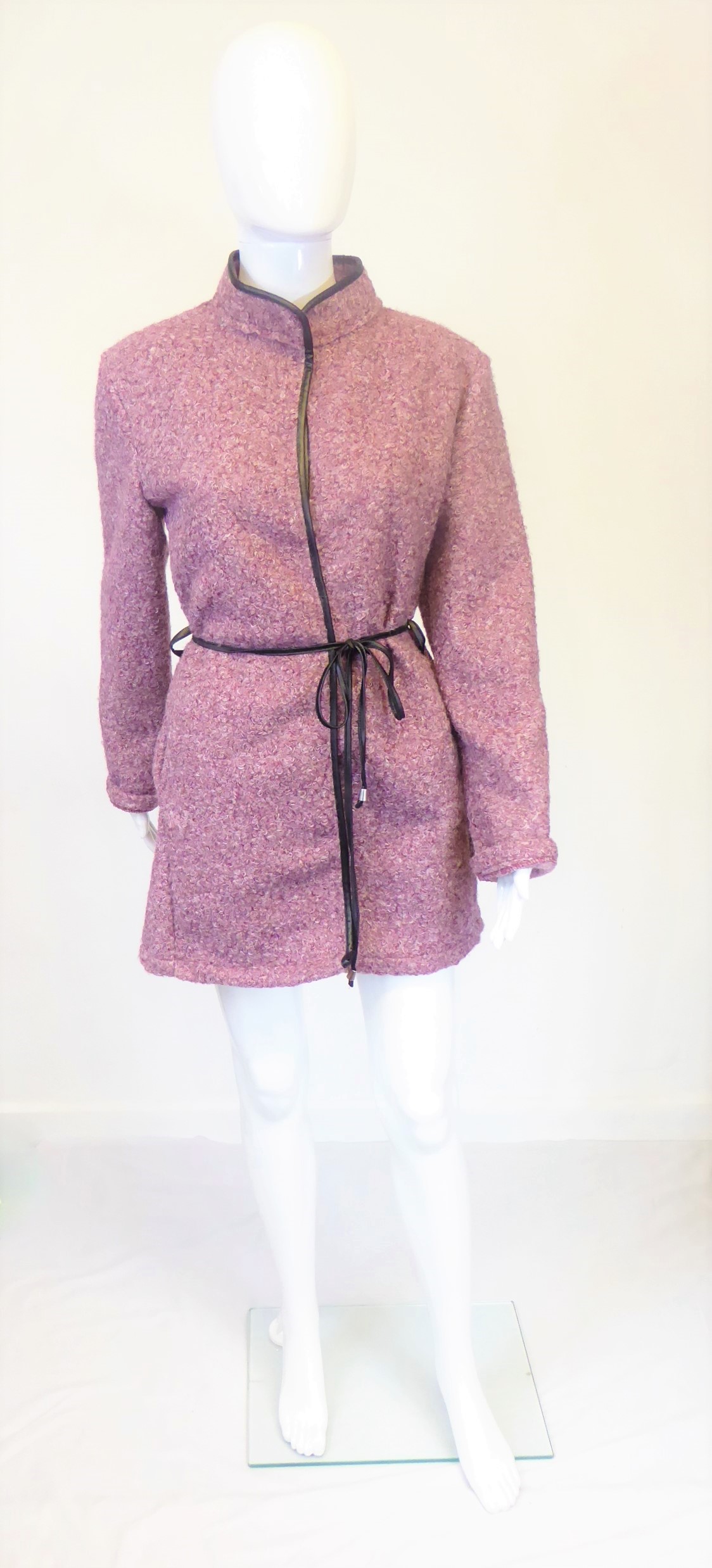 Pink Boucle Jacket - Image 5