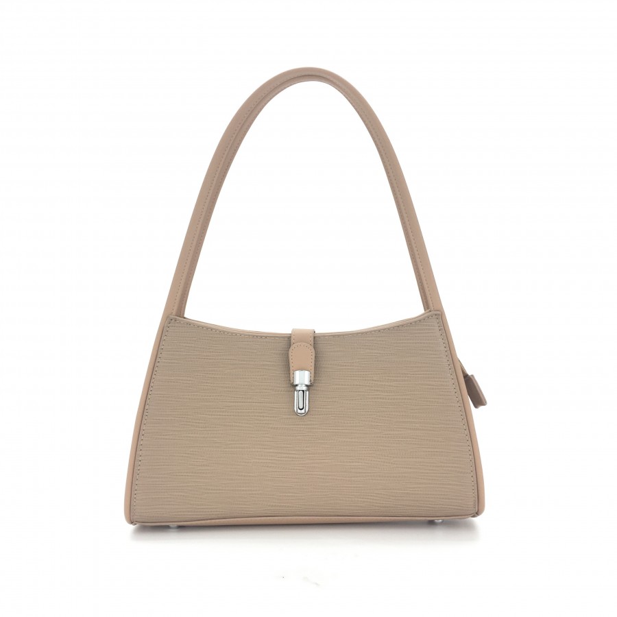 Beige Vintage Style Handbag