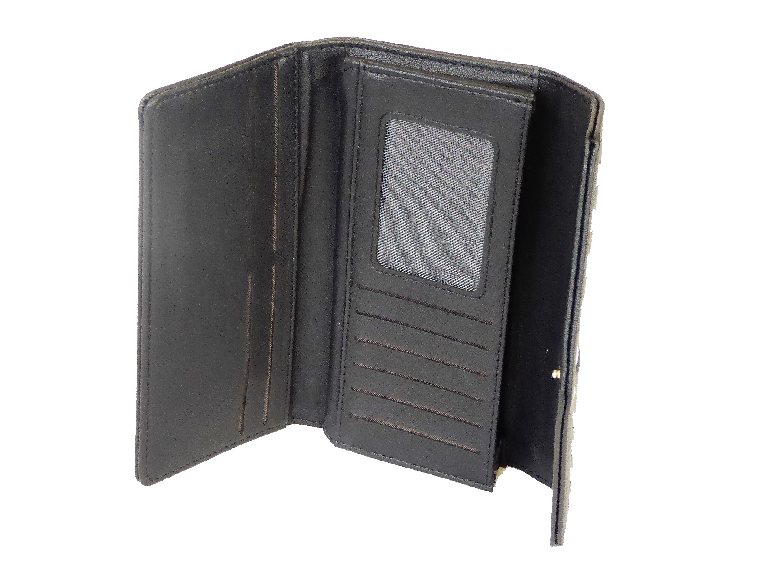 Black Stitch Purse - Image 3