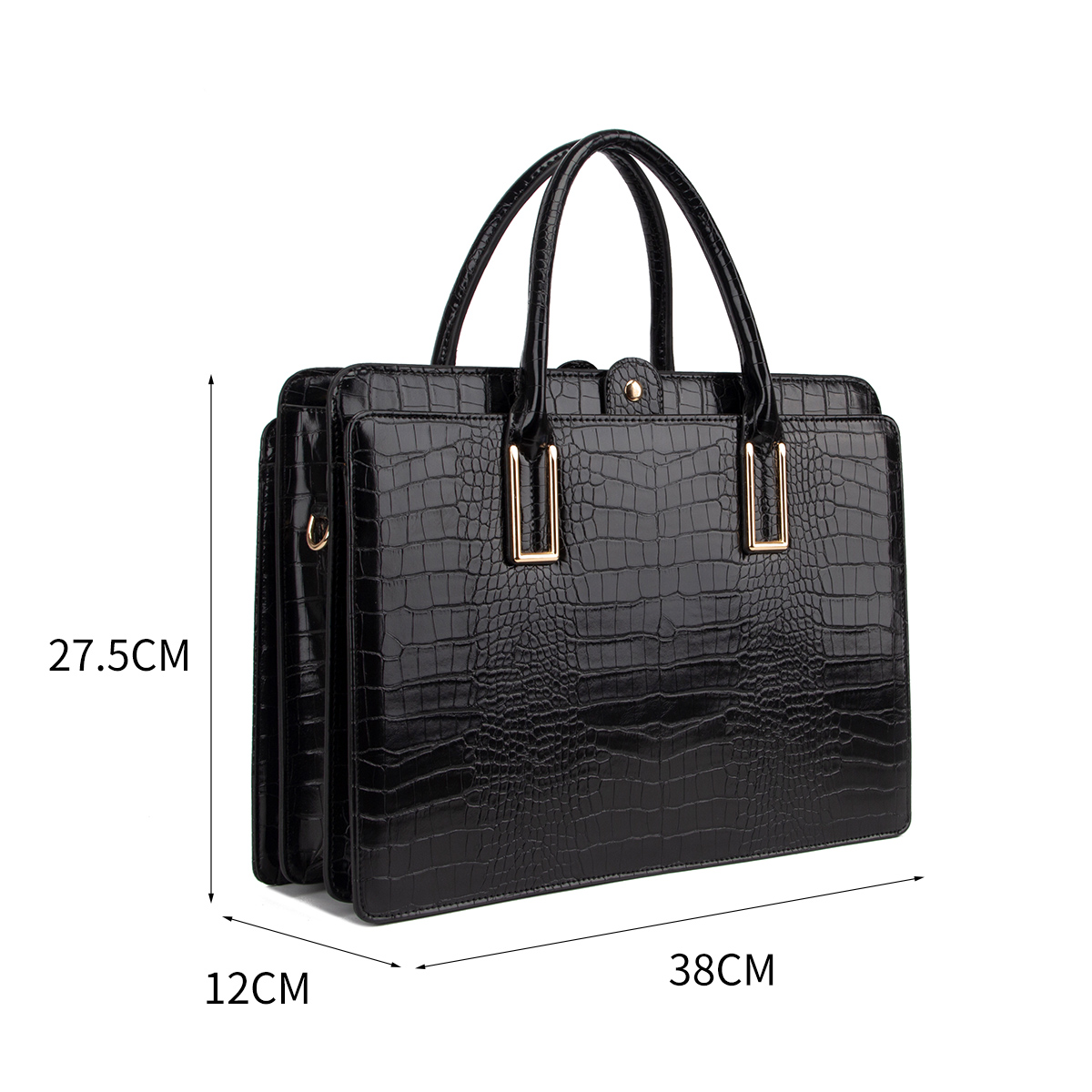 LYDC Black Briefcase - Image 2