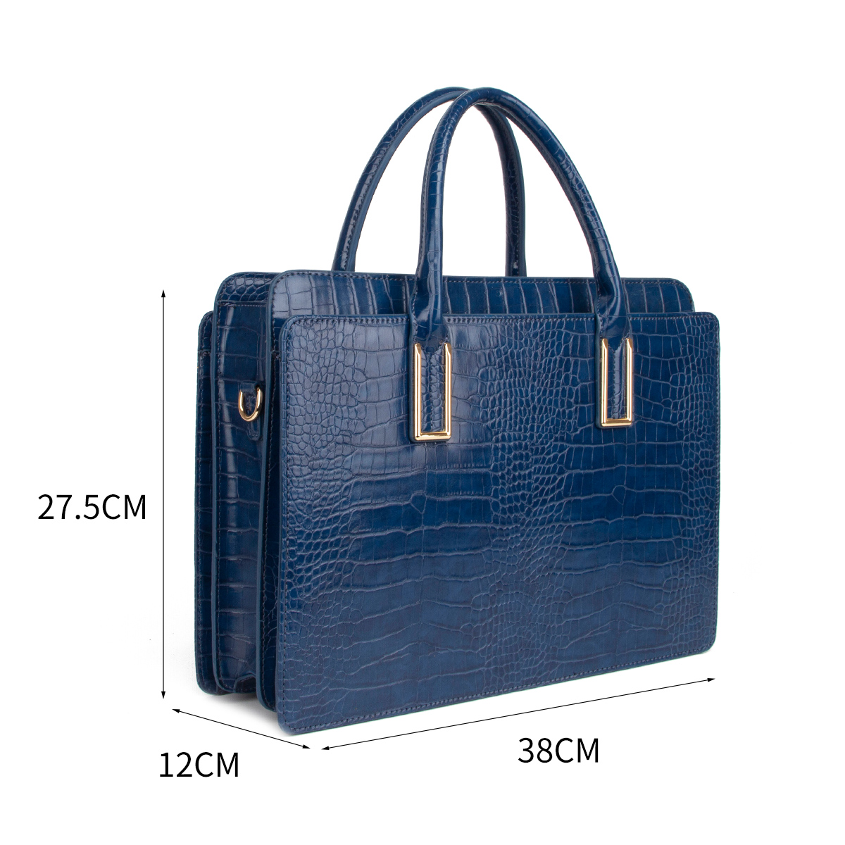 LYDC Dark Blue Briefcase - Image 8