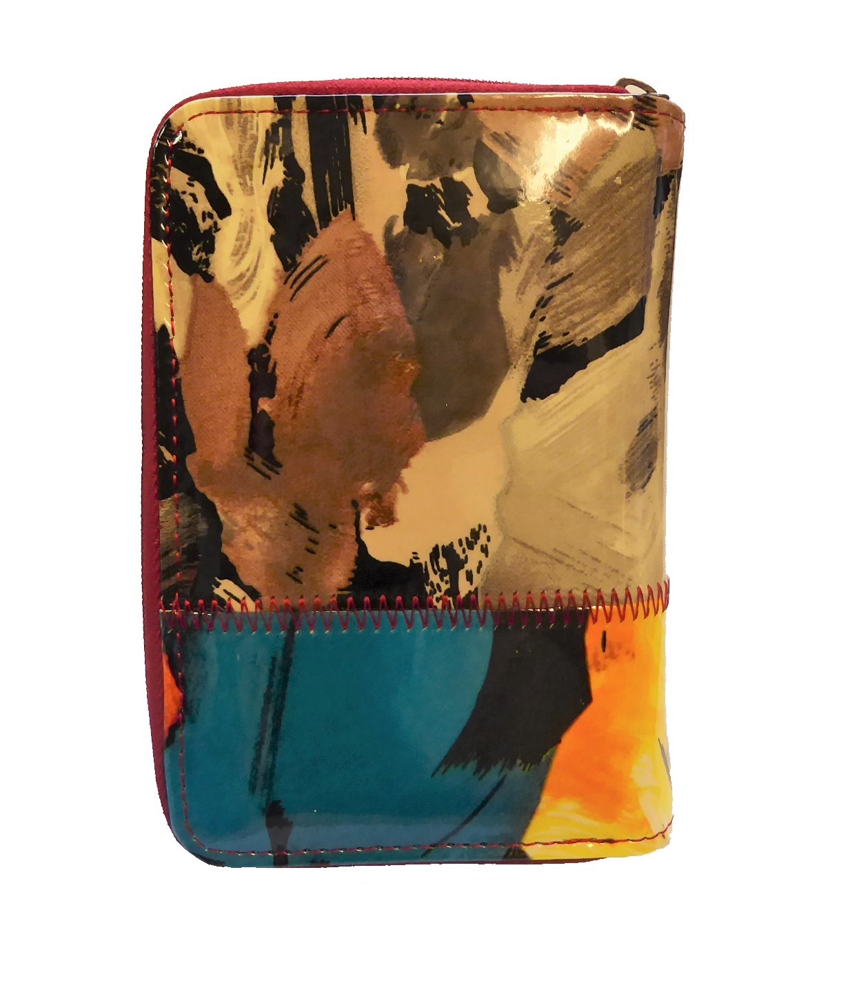 Patent Leather Mosaic Purses - Image 2