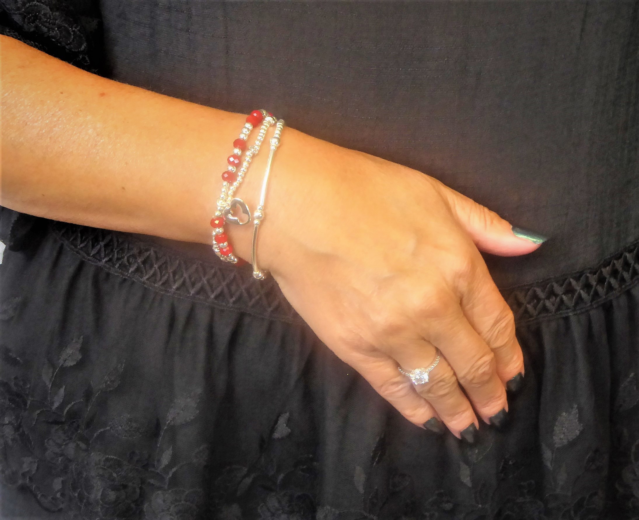 Silver and Gold Plated Bracelet - Image 2