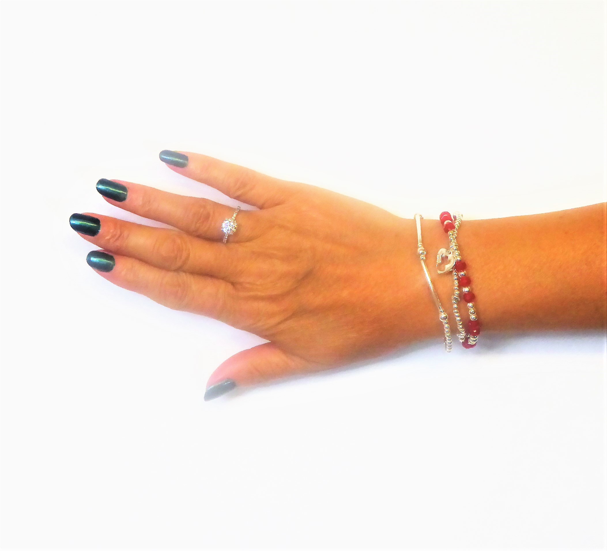 Silver and Gold Plated Bracelet - Image 3