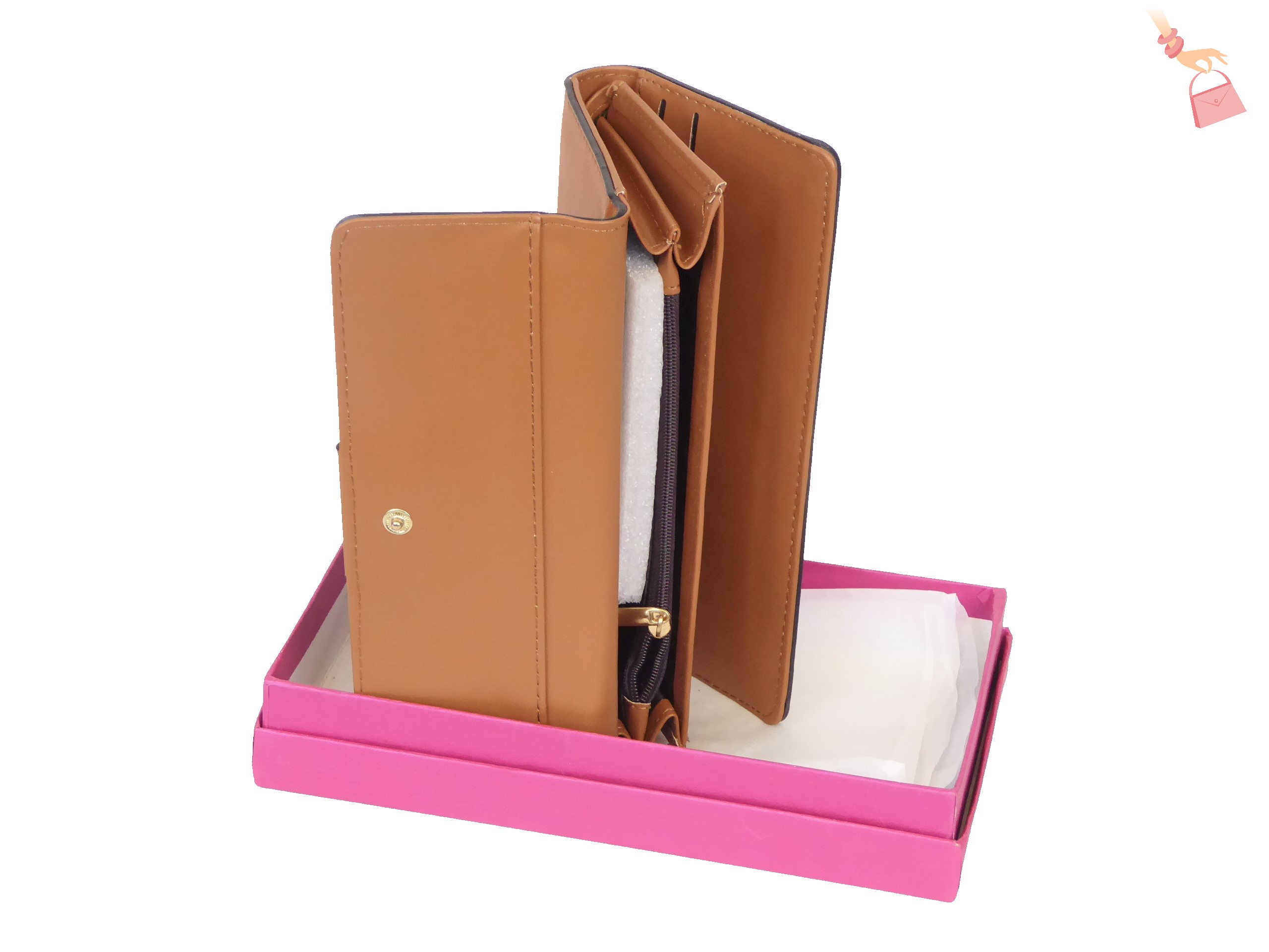 Tan Fashion Purse - Image 2