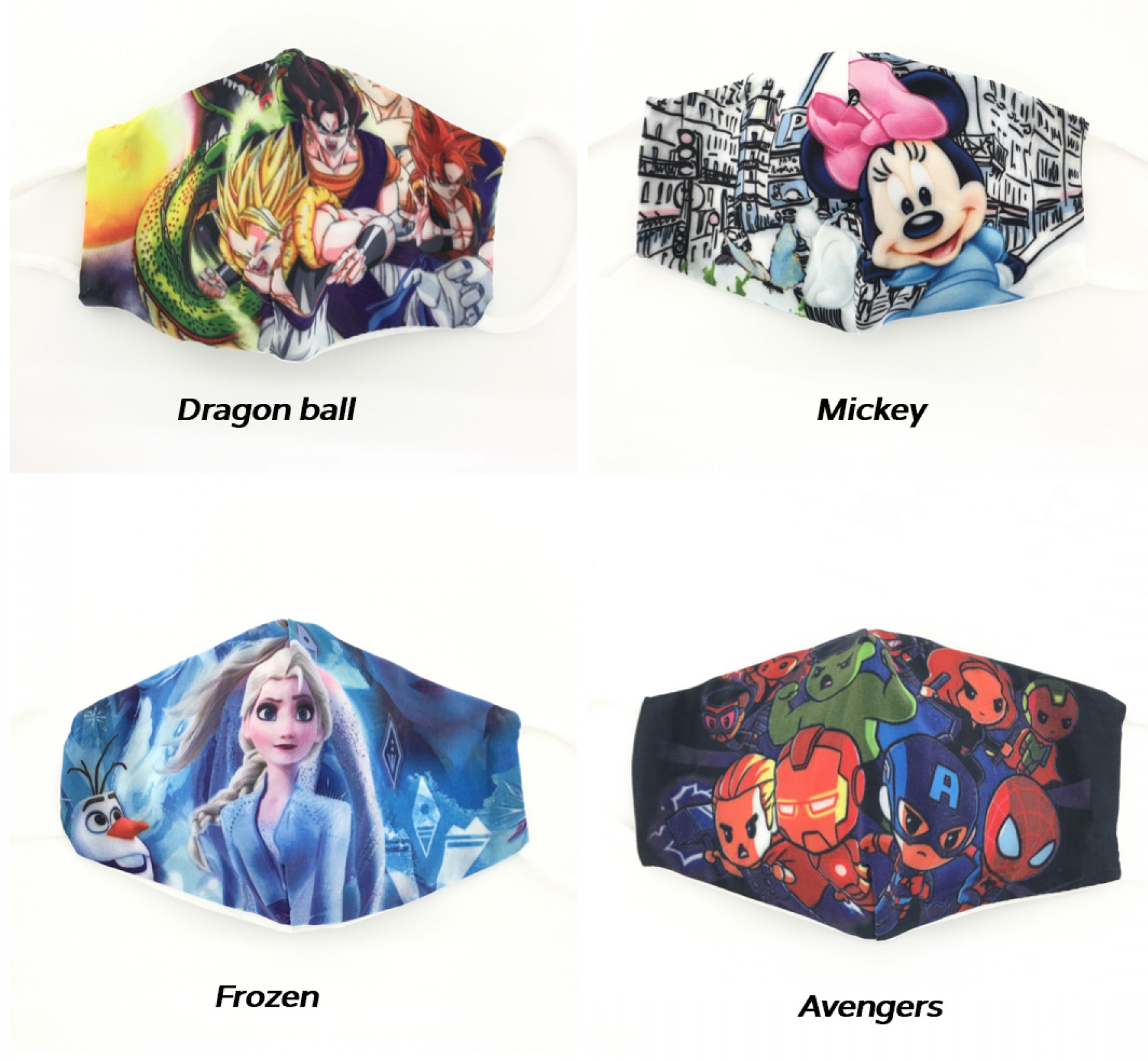 Children's Cotton Face Masks - Image 2