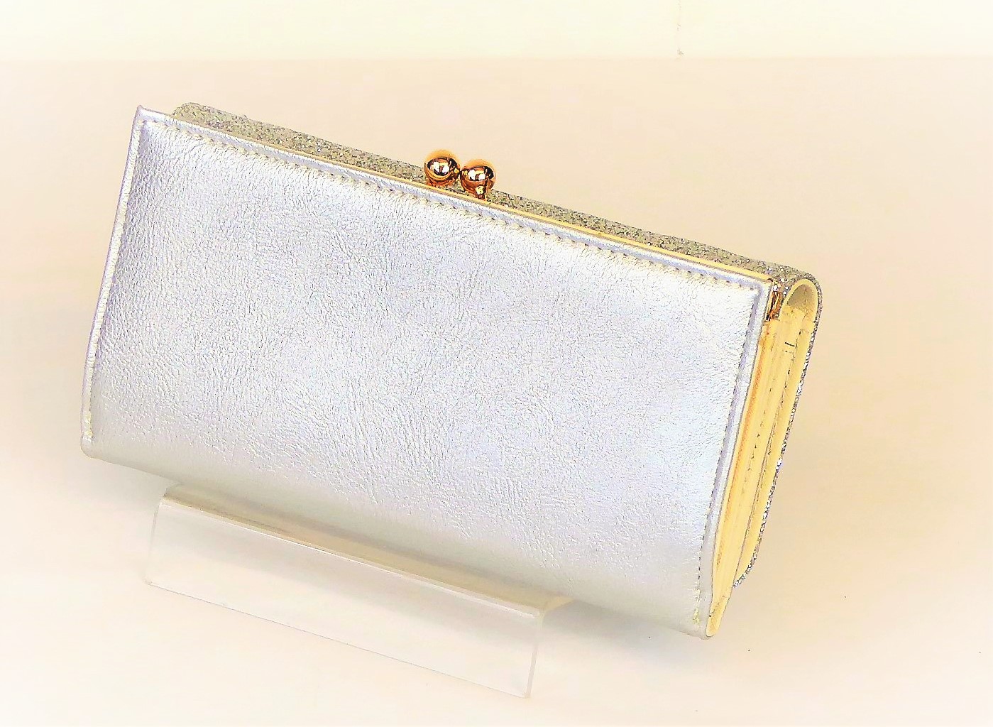 Silver Glitter Fashion Purse - Image 5