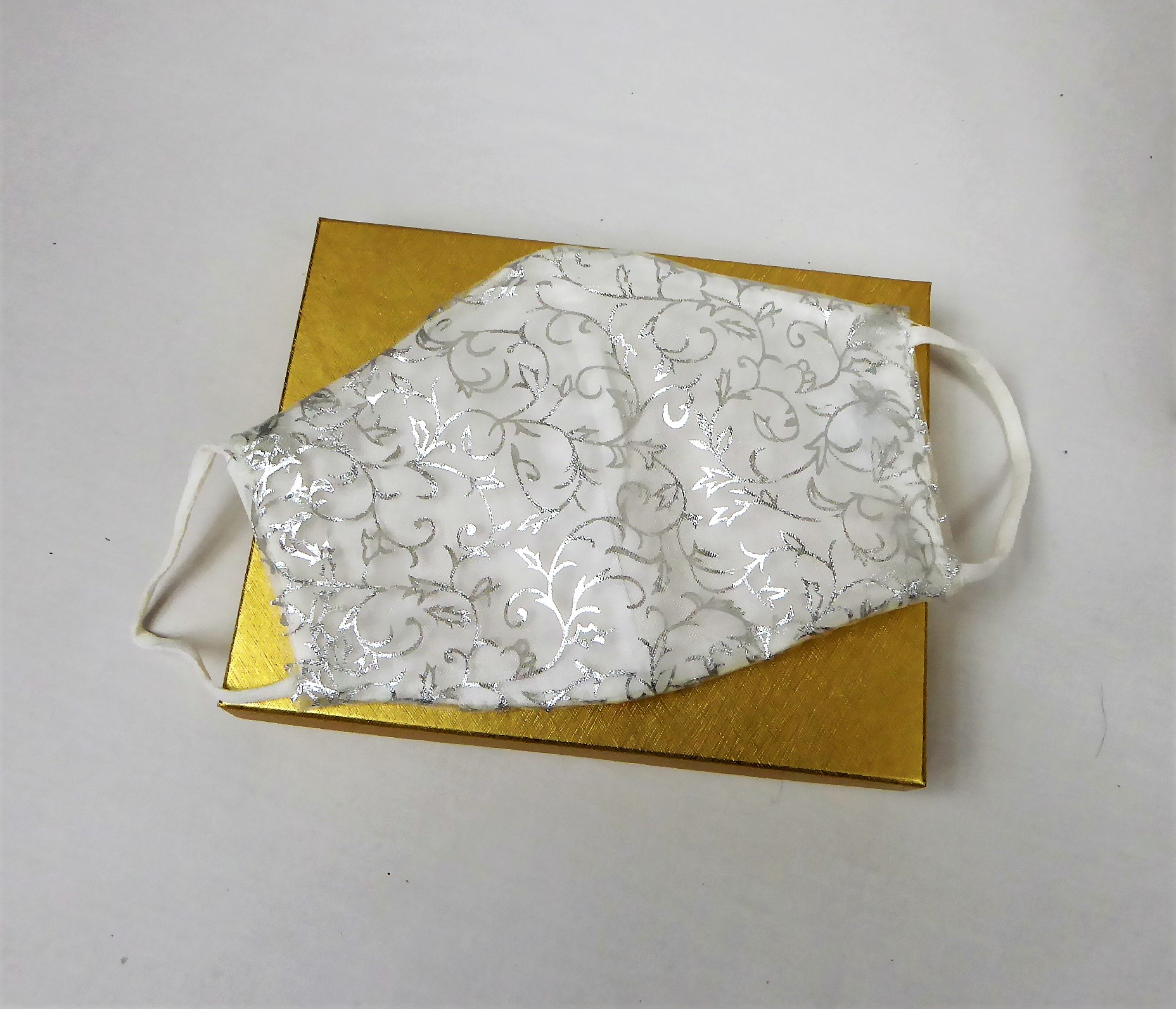 Organza Filigree Face Mask