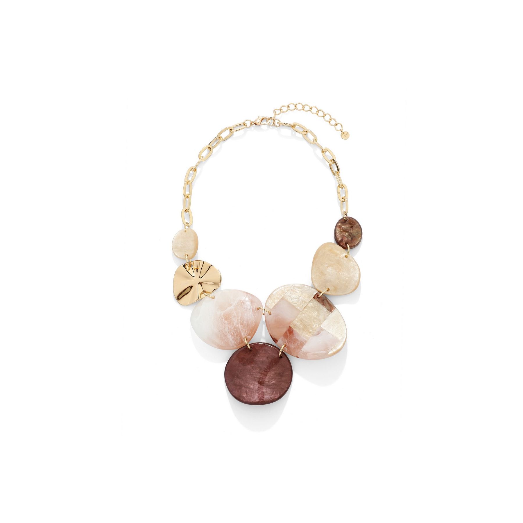 Marbled Pebble Necklace - Image 2