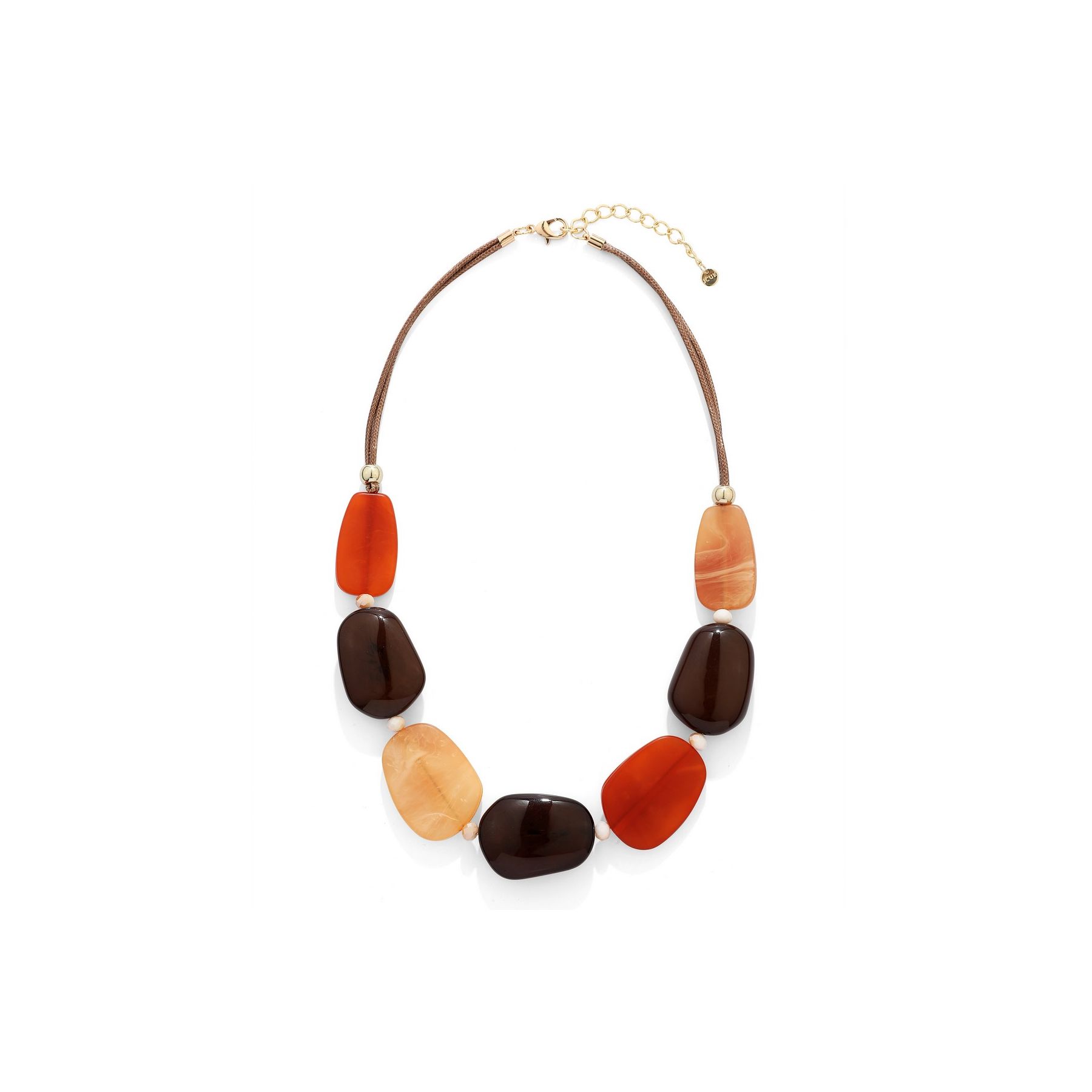 Multi Coloured Bead Necklace - Image 2