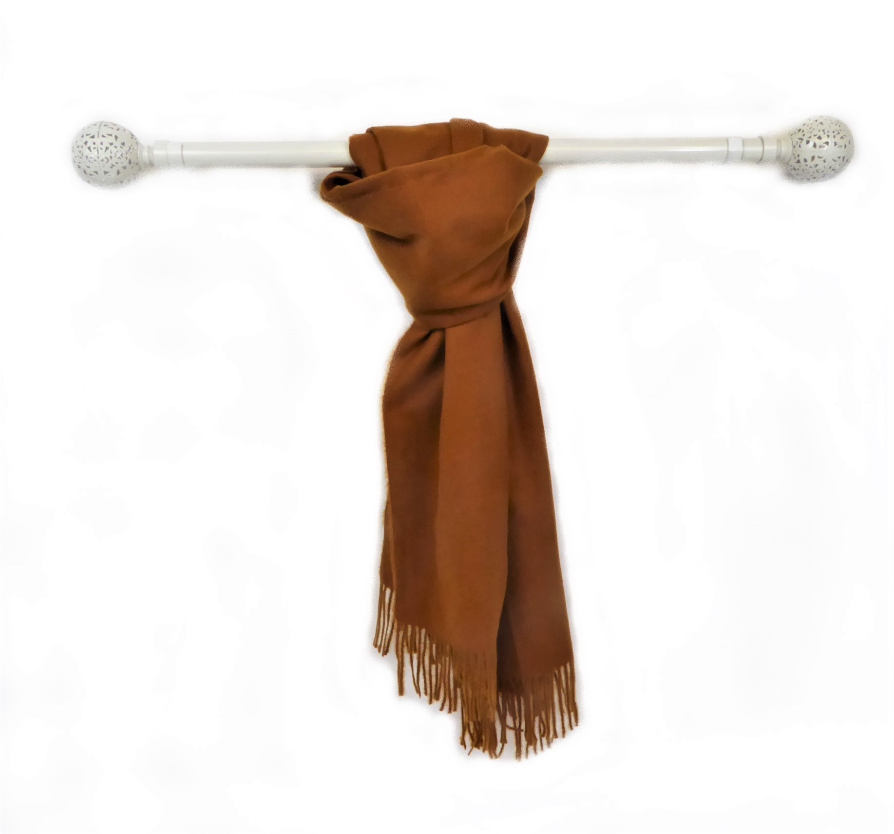 Autumn Brown Plain Scarf