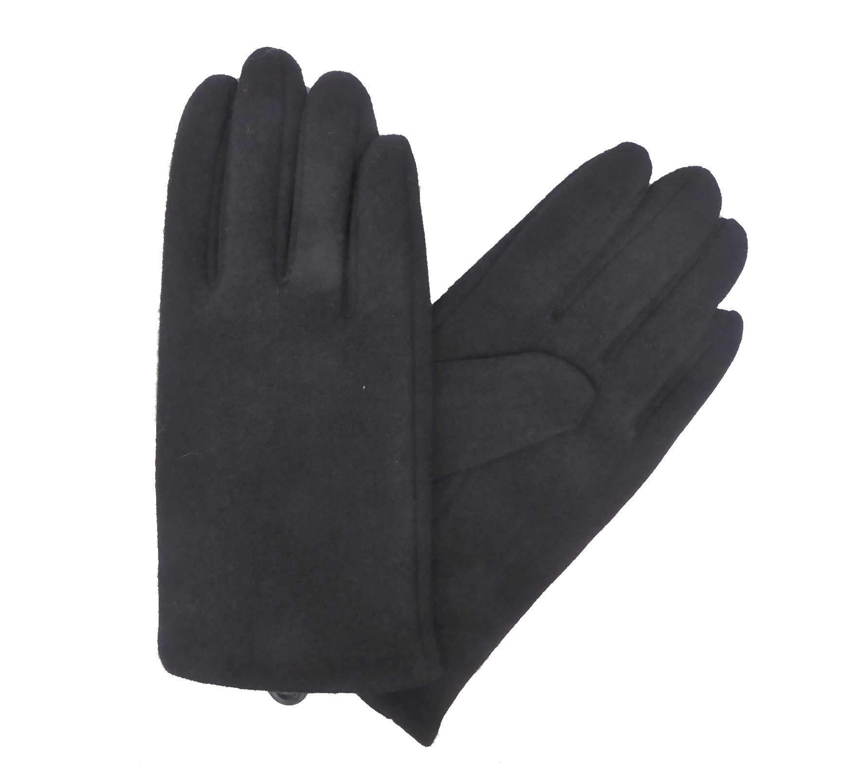 Black Douglas Woolly Gloves